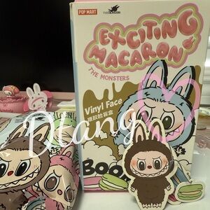 [SOLD‼️] Labubu Macaron Secret- Chestnut cocoa (Fabric Tag)